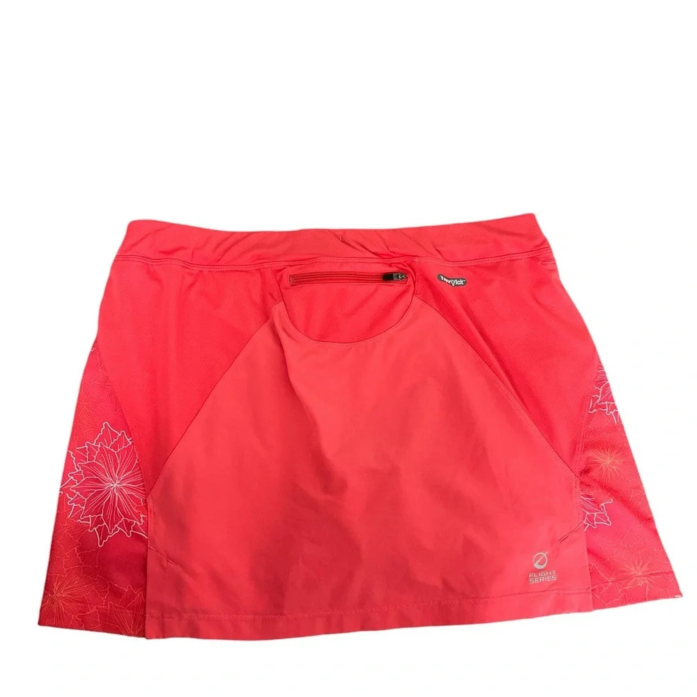 Ladies The North Face Salmon Print Athletic Skort, Flight Series Size Medium - Picture 6 of 9